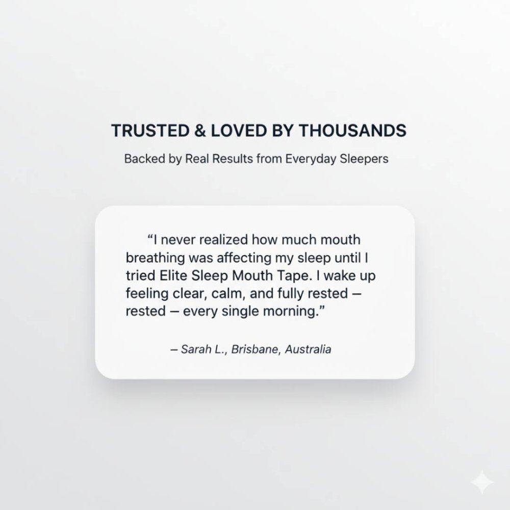 Elite Sleep Mouth Tape - Elite Sleep