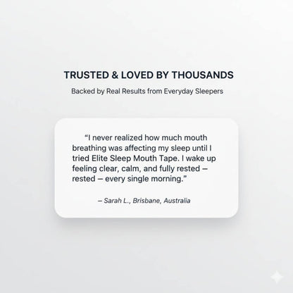 Elite Sleep Mouth Tape - Elite Sleep